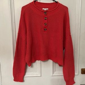 XL American Eagle cropped sweater